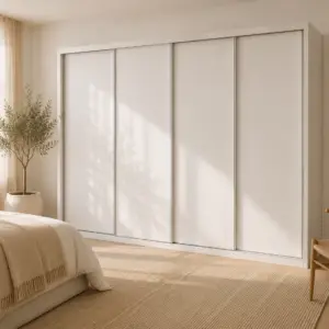 ארון הזזה 4 דלתות דגם רויאל